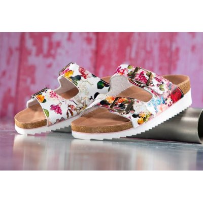 Ardon, Obuv nazouvák pantofel, pracovní, JUNO ROSE, květinový vzor, vel. 35 - 42 - G3302_006.jpg
