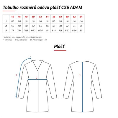 CXS, Plášť pánský pracovní ADAM, bílý, vel. 44-64 - Screenshot 2026-09-07 at 10-06-01 Pánský plášť CXS ADAM bílý.png