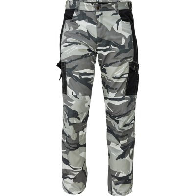 Červa, Kalhoty CRAMBE, camouflage, šedý vel.S-3XL