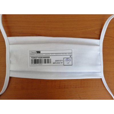 TDX Rouška chirurgická, BA, bílá