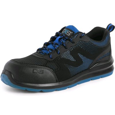 CS, Obuv polobotka pracovní, CXS ISLAND MILOS S1P, černo - modrá , vel. 37 - 48  VÝPRODEJ