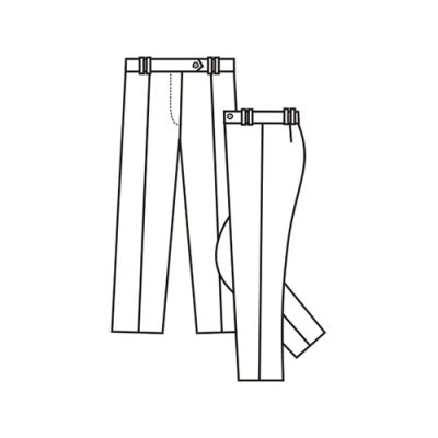 TDX Kalhoty dámské číšnické LINDA, BA/VS/SP, VS168, černé