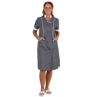 TDX Šaty dámské ANGELA, BA/PES, krátký rukáv, VS168, šedobílý tenis/bílá - TD4801000000000.jpg