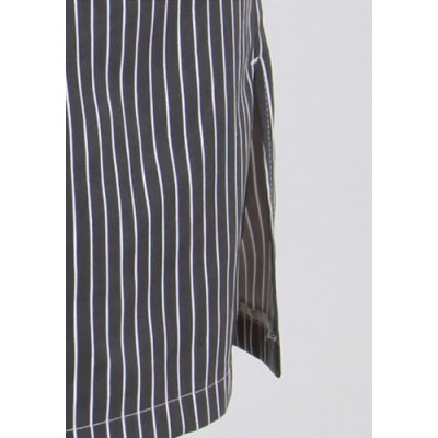 TDX Šaty dámské ANGELA, BA/PES, krátký rukáv, VS168, šedobílý tenis/bílá