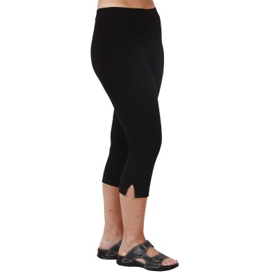 TDX Legíny dámské REGÍNA, BA/LY, délka pod kolena, VS168, černé - Dámské 3/4 legíny REGÍNA - černé