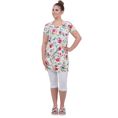 Triko dámské, krátký rukáv , 6003 ,EDITTA, BA/Elas 220, kapsy,VS168,,MOTÝLEK - Dámské pracovní triko EDITTA, motýlek