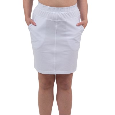 Sukně dám. prac. krátká, 6004, ELA, BA+EA 250, VS168, bílá - Dámská sukně ELA - detail