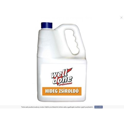 Well Done, odmašťovač za studena 5 l