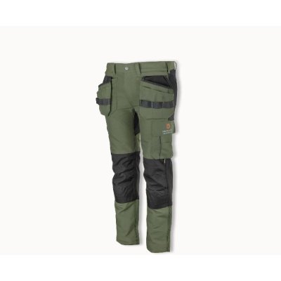 PROMACHER, Kalhoty pracovní, pánské, strečové, EREBOS Trousers, green-black , vel. 44 - 60