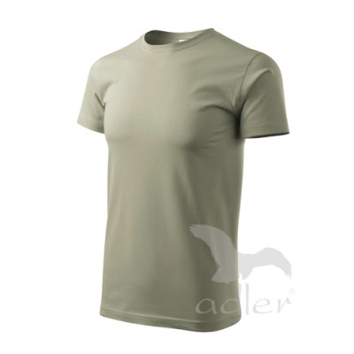 Tričko pánské Basic 129 - XS-XXL, světlá khaki