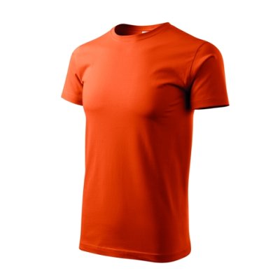 Tričko pánské Basic 129 - XS-XXL, oranžová