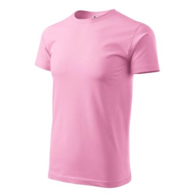 Tričko pánské Basic 129 - XS-XXL, růžová
