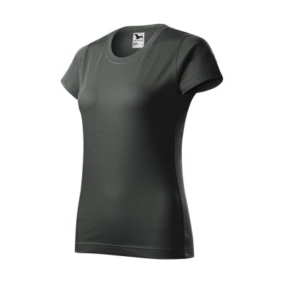 Tričko dámské Basic 134 - XS-XXL, tmavá břidlice - Dámské tričko BASIC