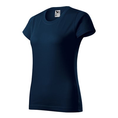 Tričko dámské Basic 134 - XS-XXL, námořní modrá - Dámské tričko BASIC - námořní modrá