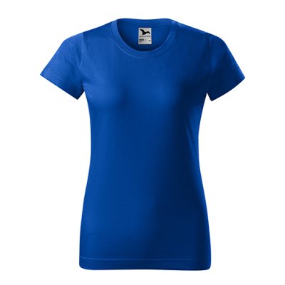 Tričko dámské Basic 134 - XS-XXL, královsky modrá - Dámské tričko BASIC - královská modrá