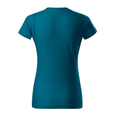 Tričko dámské Basic 134 - XS-XXL, petrolejová
