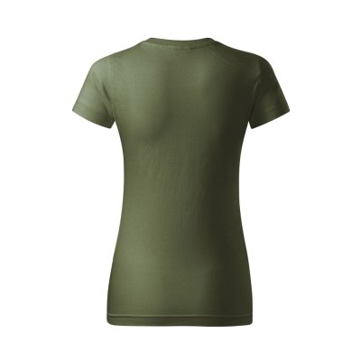 Tričko dámské Basic 134 - XS-XXL, khaki