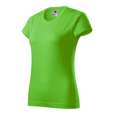 Tričko dámské Basic 134 - XS-XXL, apple green - Dámské tričko BASIC - apple green