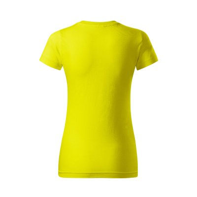 Tričko dámské Basic 134 - XS-XXL, citronová