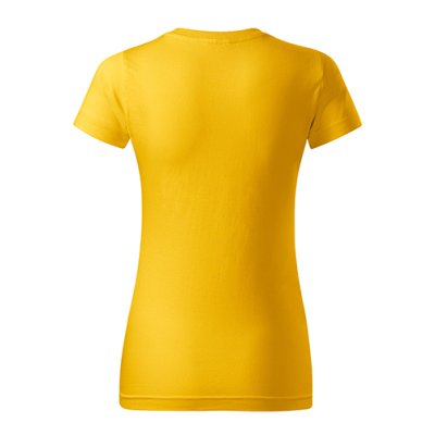 Tričko dámské Basic 134 - XS-XXL, žlutá