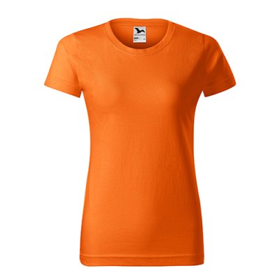 Tričko dámské Basic 134 - XS-XXL, oranžová - Dámské tričko BASIC - oranžové