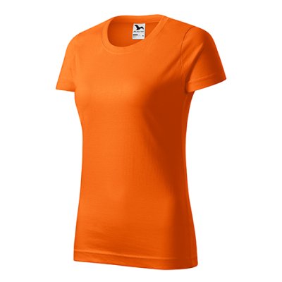 Tričko dámské Basic 134 - XS-XXL, oranžová - Dámské tričko BASIC - oranžové