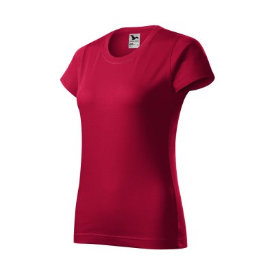 Tričko dámské Basic 134 - XS-XXL, marlboro červená - Dámské tričko BASIC