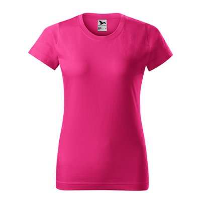 Tričko dámské Basic 134 - XS-XXL, purpurová - Dámské tričko BASIC - purpurové