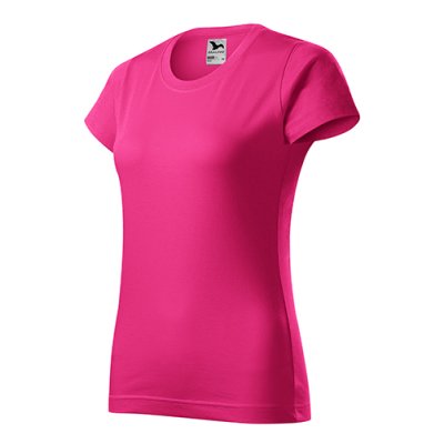 Tričko dámské Basic 134 - XS-XXL, purpurová - Dámské tričko BASIC - purpurové