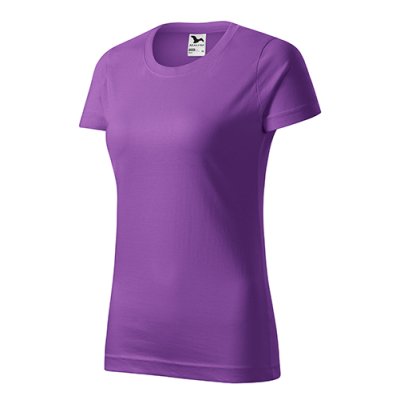 Tričko dámské Basic 134 - XS-XXL, fialová - Dámské tričko BASIC - fialové