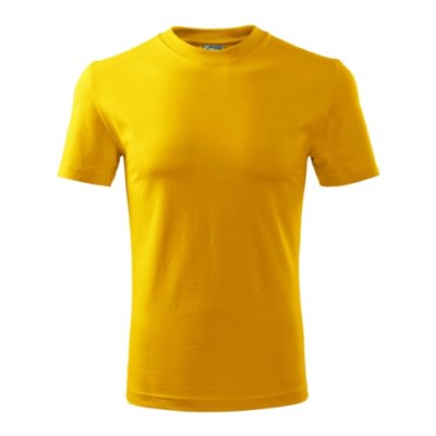 Tričko unisex Heavy 110 - S-XXL, žlutá
