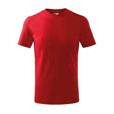 Tričko dětské Classic 100 - 110- 158, červená