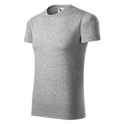 Tričko unisex Element 145 - XS-XXL, tmavě šedý melír