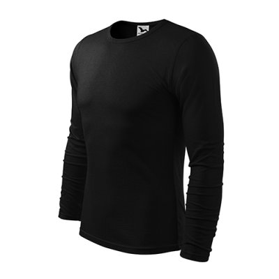 Triko pánské  Fit-t ls 119  - S-XXL, černá