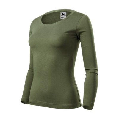 Triko dámské  Fit-t ls 169  - XS-XXL, khaki
