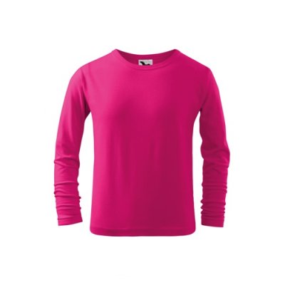 Triko dětské  Fit-t ls 121 - 110-158 cm, malinová
