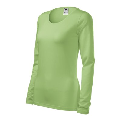 Triko dámské Slim 139 - XS-XXL, trávově zelená