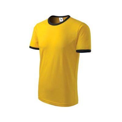 Tričko unisex Infinity 131 - 3XL, žlutá/černá