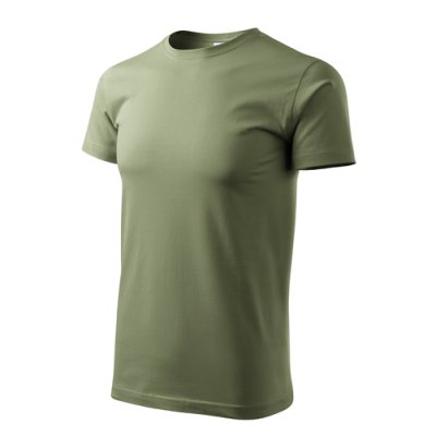Tričko unisex Heavy new 137 - 3XL, khaki