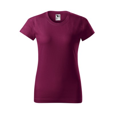 Tričko dámské Basic 134 - XS-XXL, fuchsiová - Dámské tričko BASIC