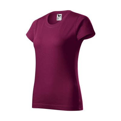Tričko dámské Basic 134 - XS-XXL, fuchsiová - Dámské tričko BASIC