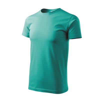 Tričko pánské Basic 129 - 4 XL, emerald