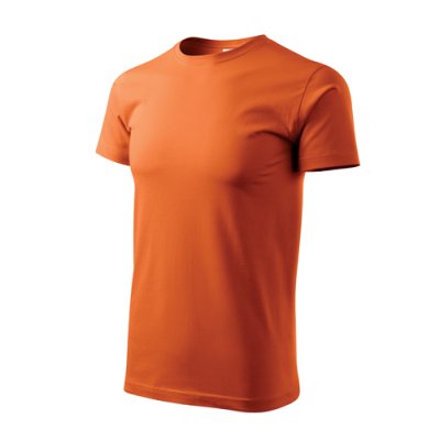 Tričko pánské Basic 129 - 4 XL, oranžová