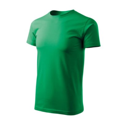 Tričko pánské Basic free F29 - 3 XL, středně zelená