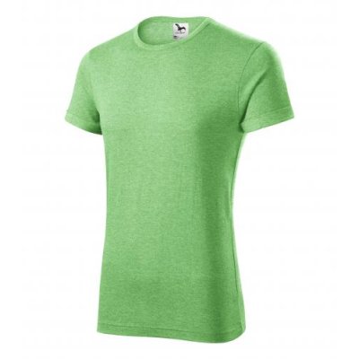 Tričko pánské Fusion 163 - 3 XL, zelený melír