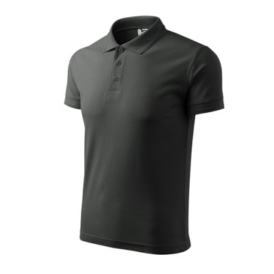Polokošile pánská Pique polo 203 - S-XXL, tmavá břidlice