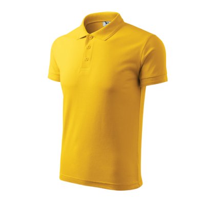 Polokošile pánská Pique polo 203 - 4 XL, žlutá