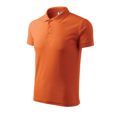 Polokošile pánská Pique polo 203 - 3 XL, oranžová