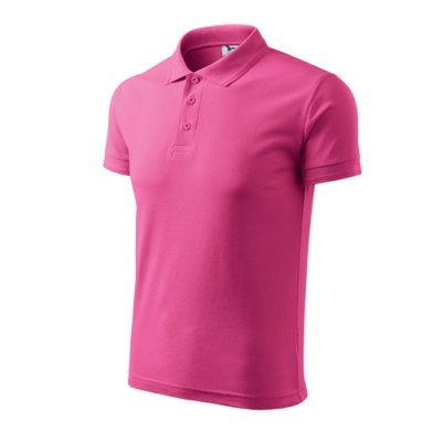 Polokošile pánská Pique polo 203 - 3 XL, purpurová
