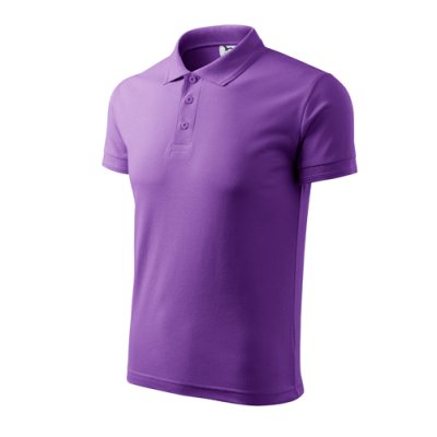 Polokošile pánská Pique polo 203 - 3 XL, fialová